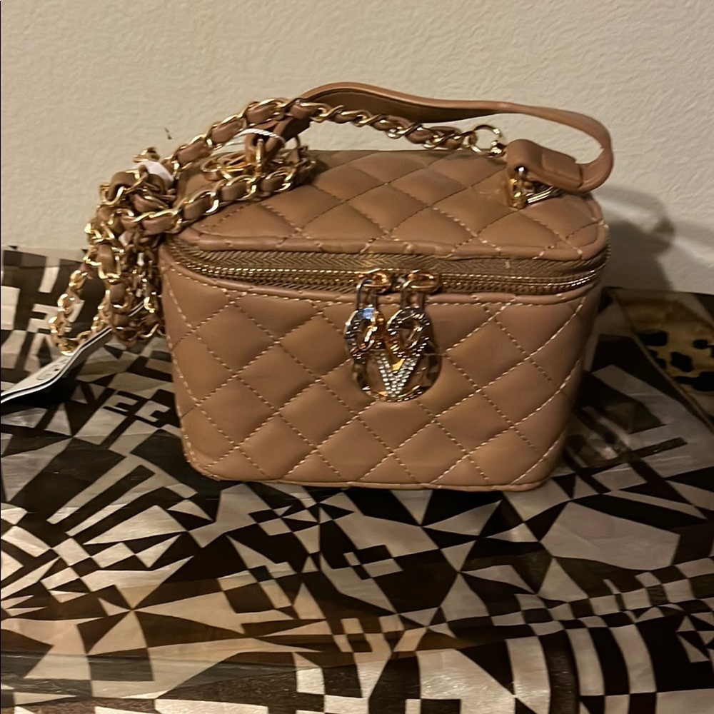 Valentino tan purse brand new